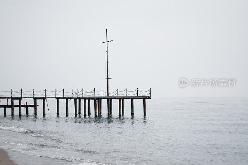 酒店码头在地中海