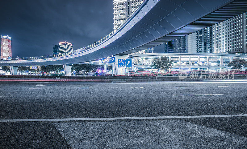 上海市中心夜景