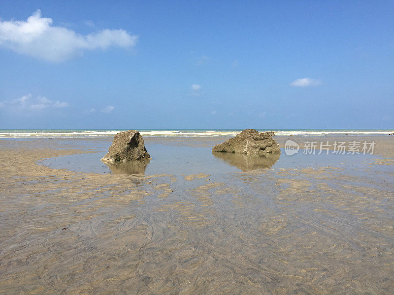 法国诺曼底海岸线