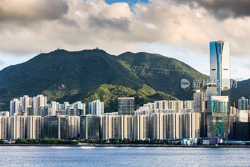 香港的公寓大楼