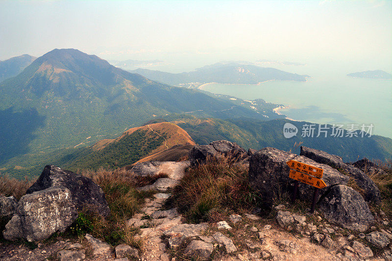 香港大屿山全景