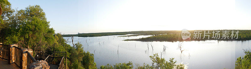 莫帕尼先驱大坝，克鲁格国家公园，南非