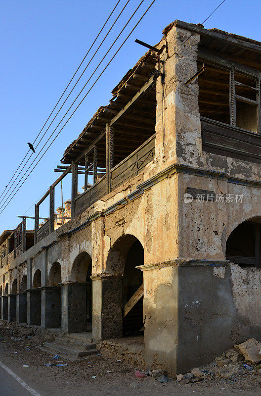 伯贝拉，殖民废墟，战争破坏-索马里兰，索马里