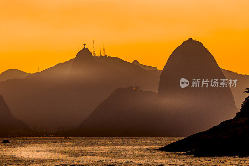 里约热内卢里约热内卢的海景