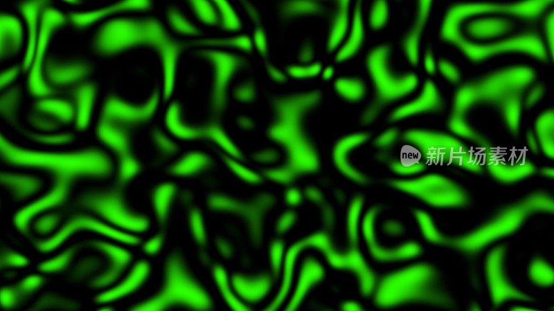 抽象几何无缝绿色图案背景。抽象的绿色条纹万花筒。快速迷幻彩色线条。DJ背景。迪斯科抽象运动背景