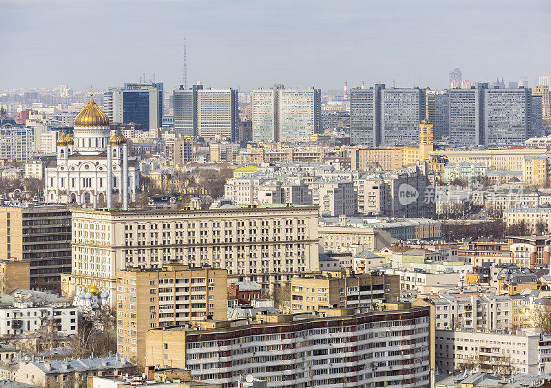 莫斯科市中心全景