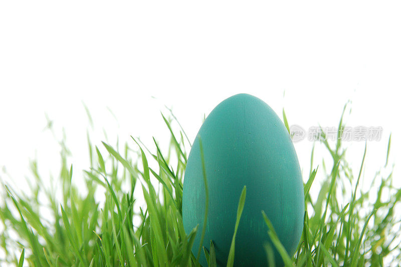 复活节彩蛋的绿色