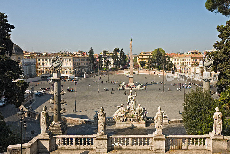意大利罗马人民广场