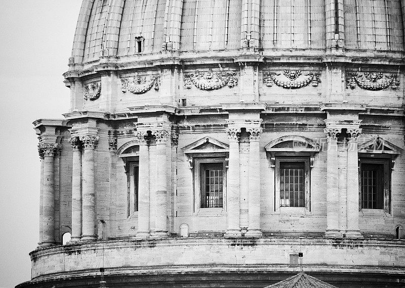 罗马穹顶的细节