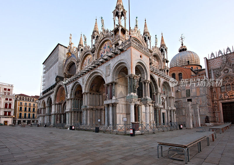 圣马克大教堂。威尼斯。意大利