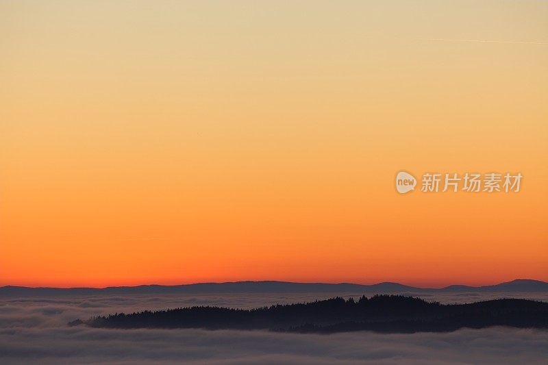 景观与日落