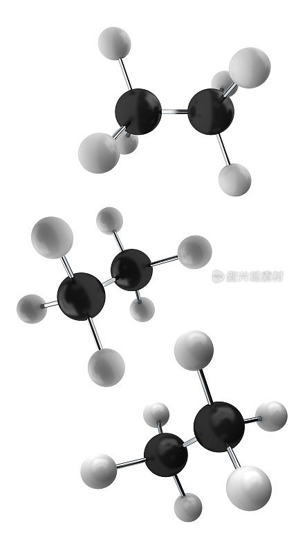 乙烷分子