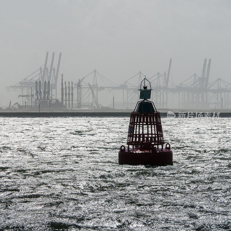 浮标鹿特丹港