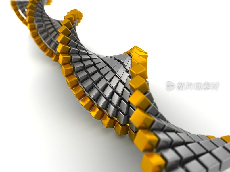 金属立方体DNA结构