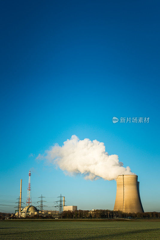 核电站冷却塔