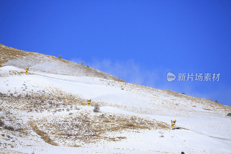 造雪用雪枪滑雪坡人工下雪滑雪场