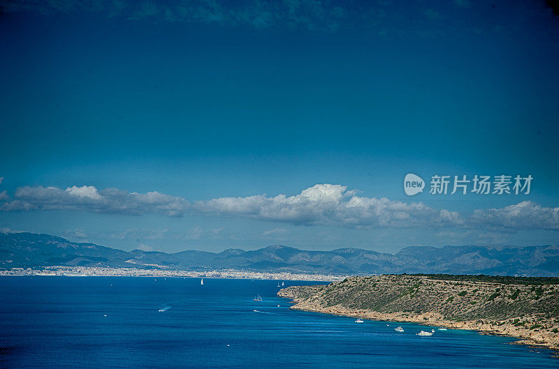 马略卡岛海岸线