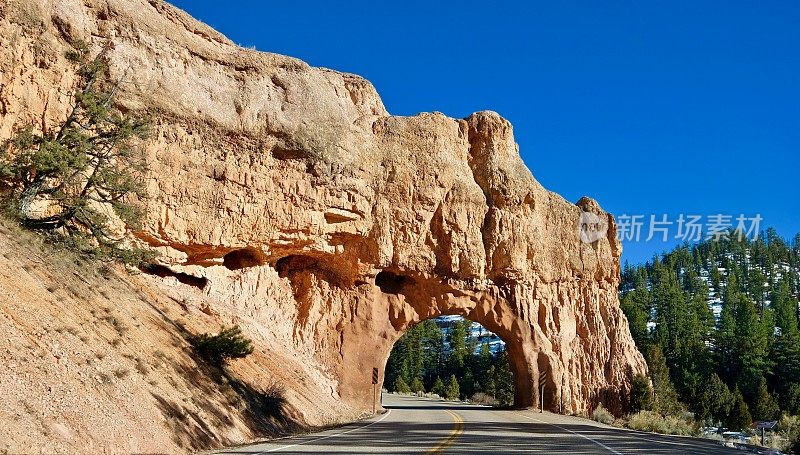 去犹他州的公路旅行。