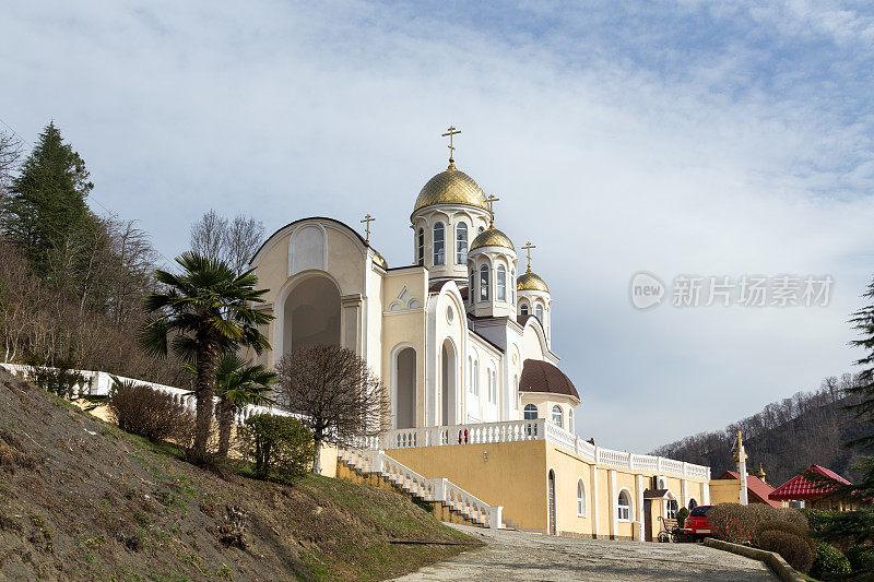 俄罗斯达戈米斯喀山圣母教堂