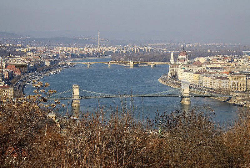 多瑙河，布达佩斯，匈牙利