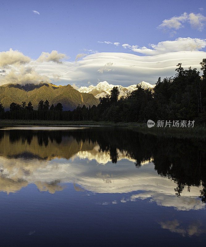 马锡森湖风景区，新西兰南岛