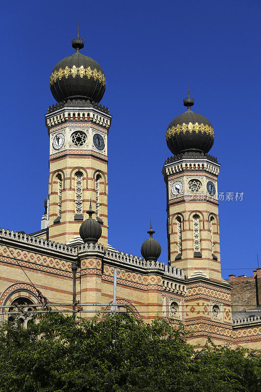 布达佩斯的大犹太教堂