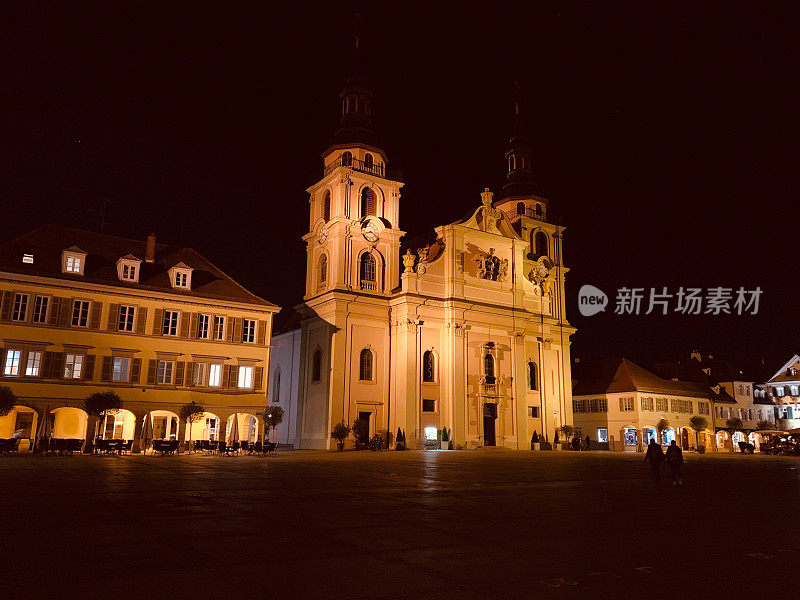 夜市广场-路德维希堡，德国