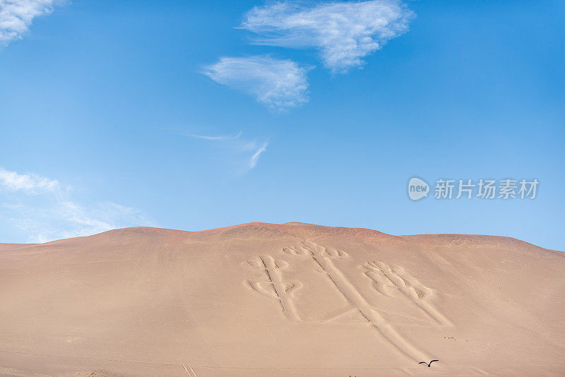 秘鲁皮德拉雷东达岛的烛台