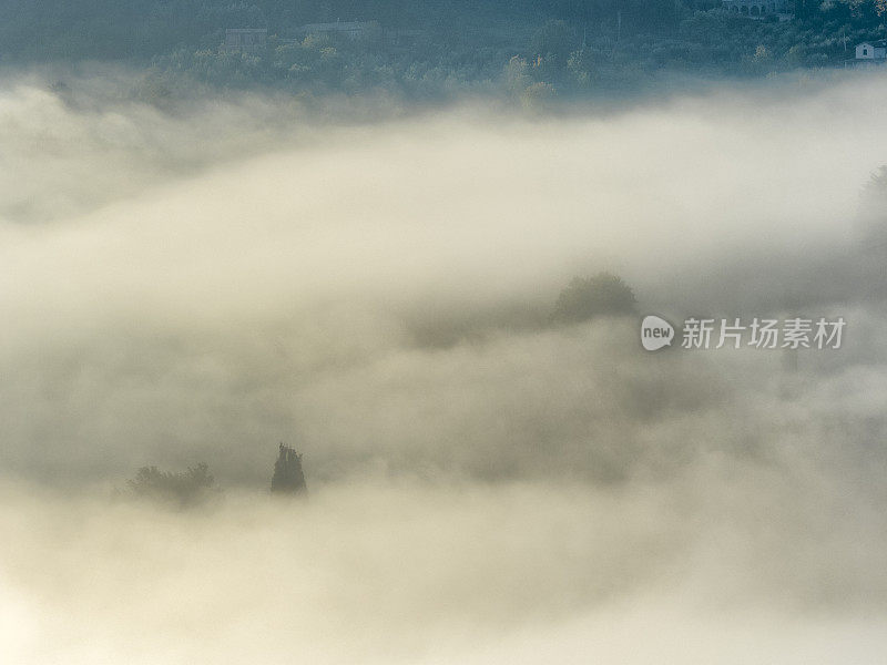 意大利托斯卡纳和翁布里亚地区