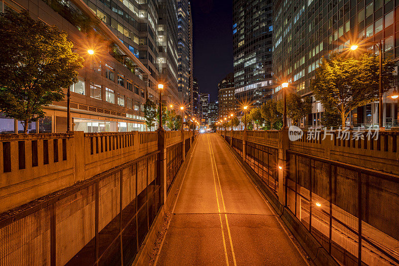 内心的城市道路,温哥华