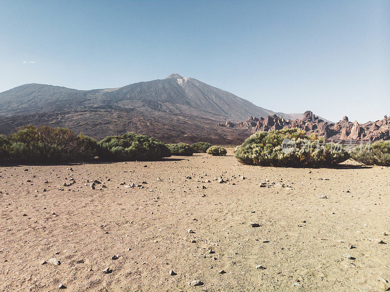 泰德火山在泰德国家公园-特内里费