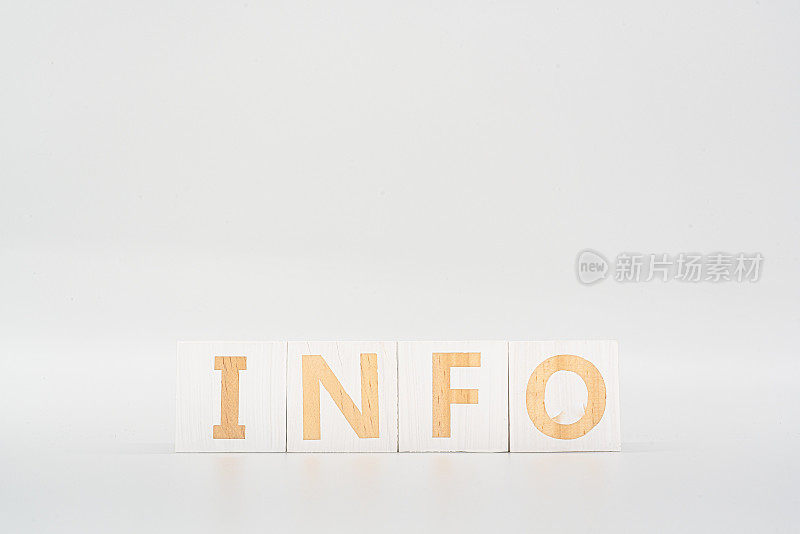 信息。木立方体写为INFO