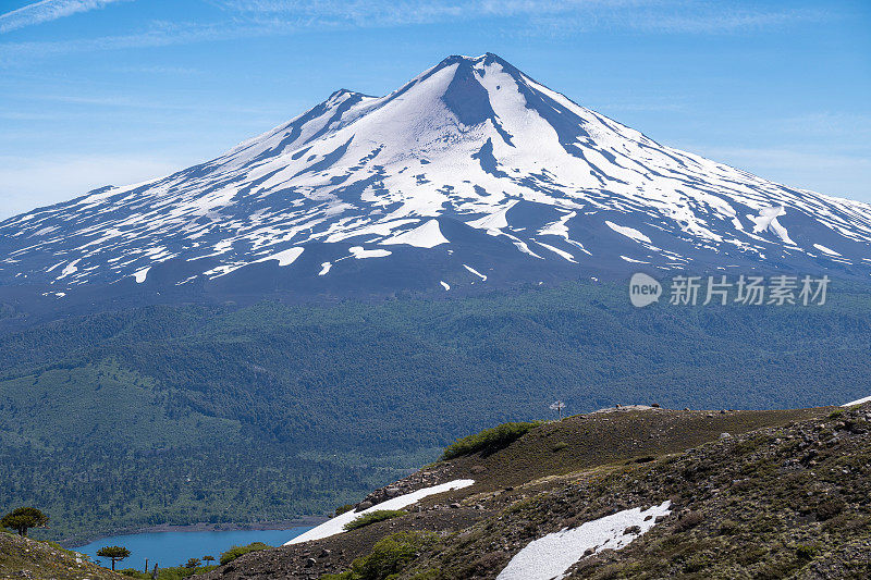 孔吉里奥国家公园的亚伊马火山