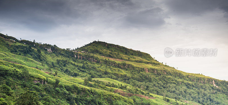 在清迈的Doi风景自然景观在泰国北部日出风景