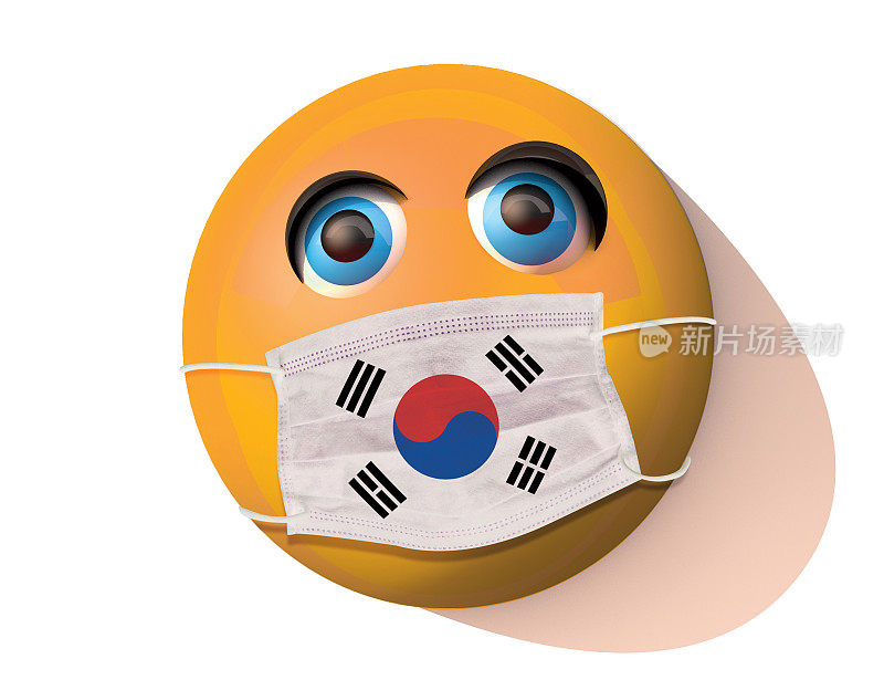 戴面具的韩国Emoji