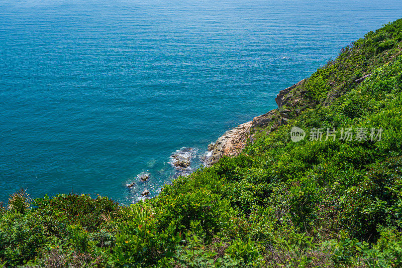 通往香港山区的徒步小径