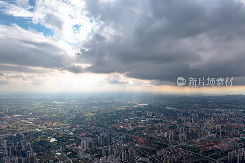 空中城市风景