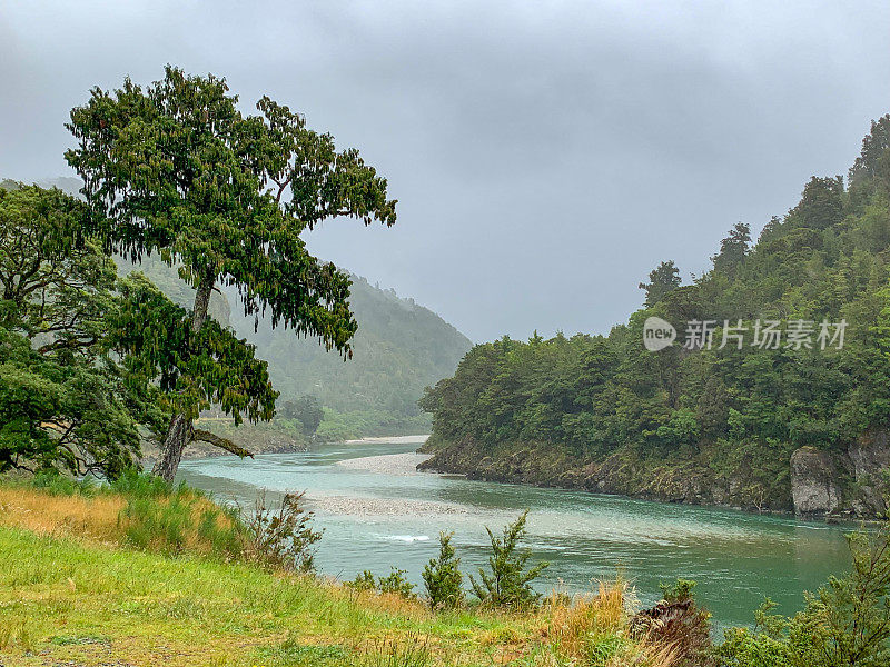 溪景，金湾，南岛，新西兰