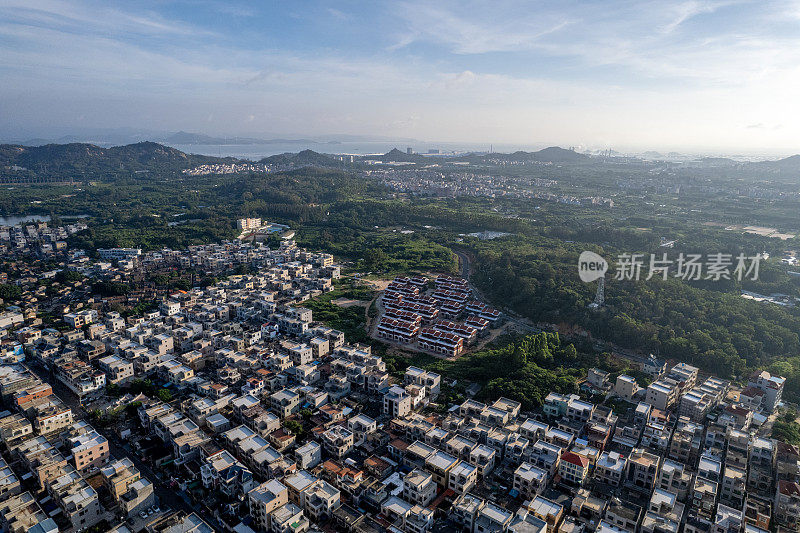 宜居绿色小镇的低层密集住宅