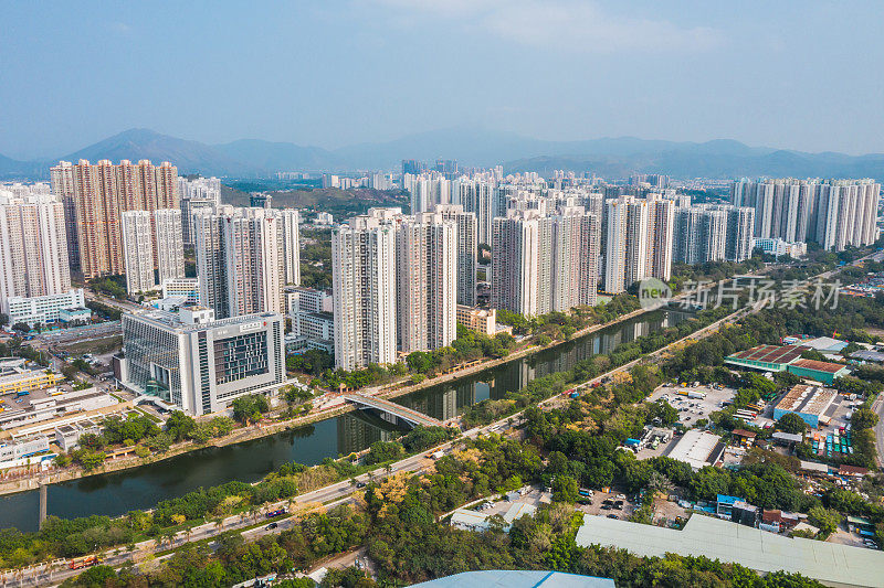 香港天水围的房屋