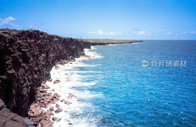 毛伊岛熔岩场