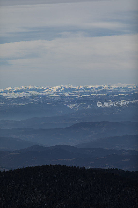 山顶上