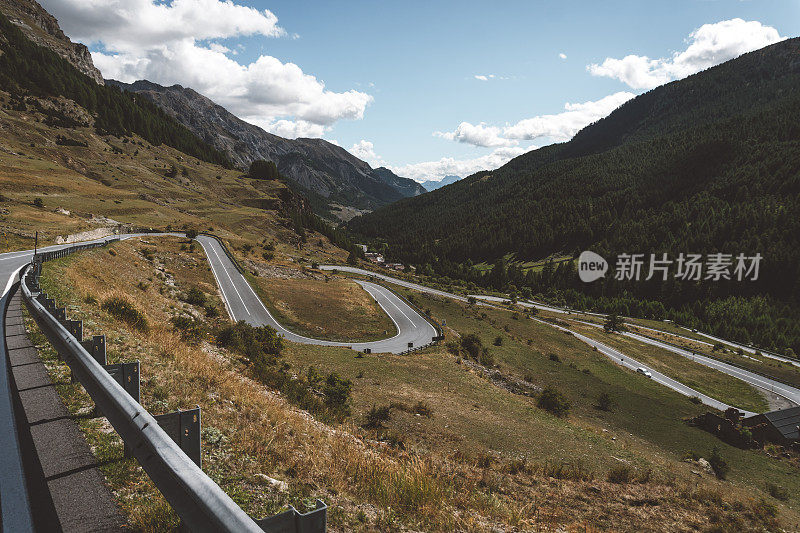 蜿蜒的路,阿尔卑斯山