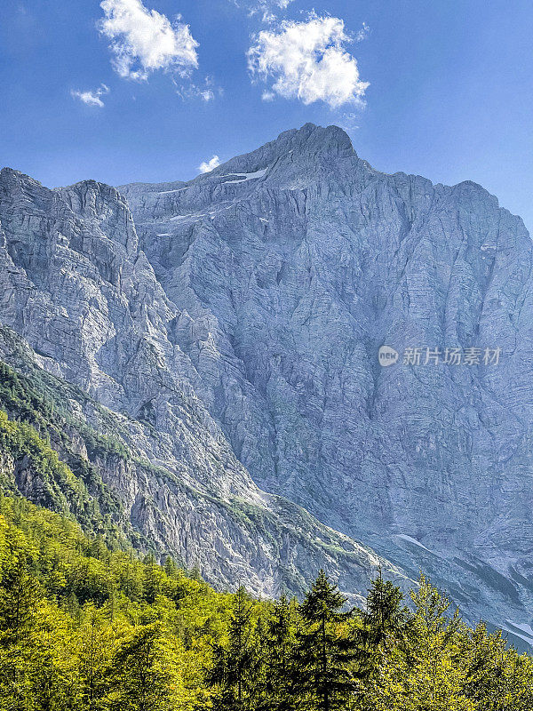 特里格拉夫峰，朱利安阿尔卑斯山，斯洛文尼亚
