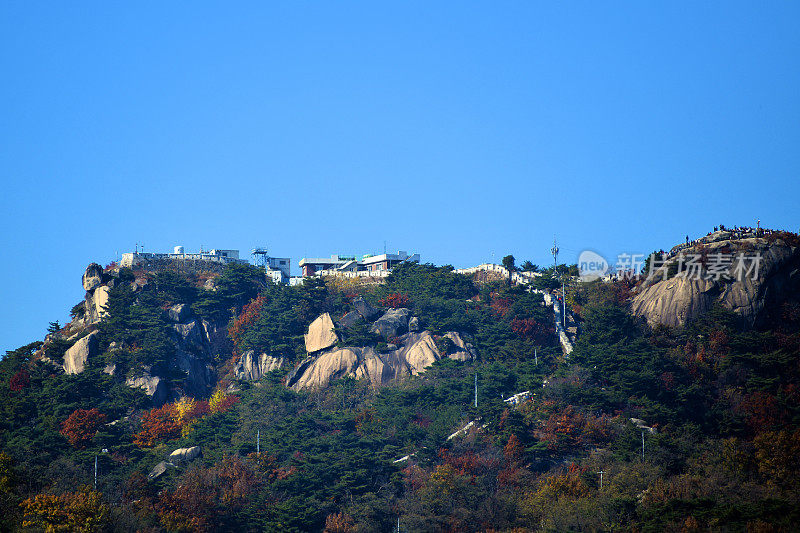 韩国首尔的仁王山公园