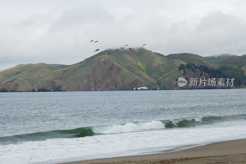 旧金山，贝克海滩