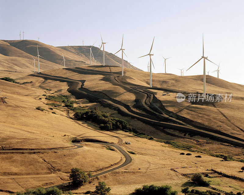 风电场建设，玛丽希尔，美国华盛顿