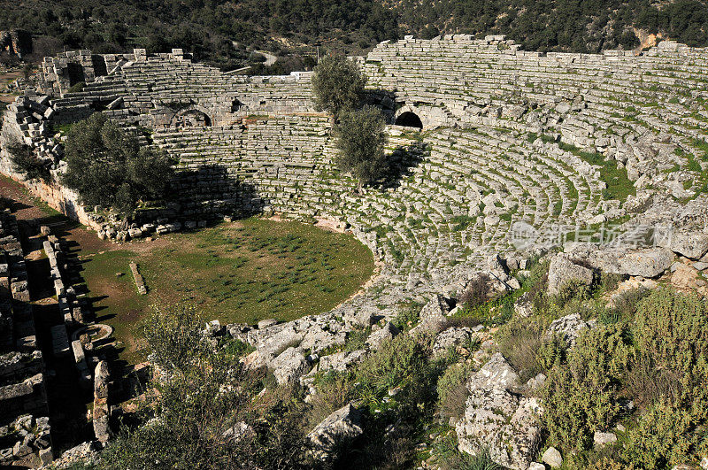 Dalyan，考诺斯古城。