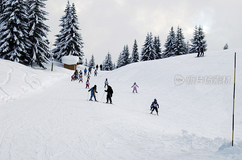 高山滑雪