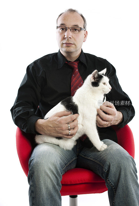 男人和他的猫